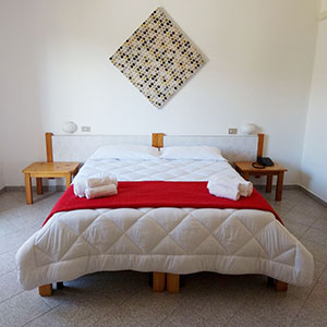 Lodging: Double room